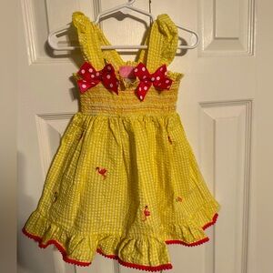 Good Lad 2T flamingo sundress